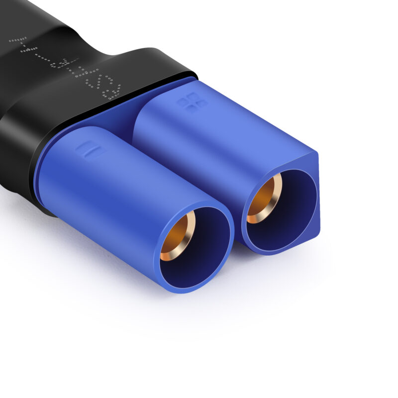 EC5 to Deans Adapter,KCRTEK 3PCS EC5 Female to Male T Deans Adapter RC LiPo Battery Connectors - Image 4